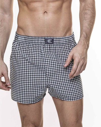 Imagen 5 de 10 de Boxer Eyelit Poplin Hilo Art. 414 / Pack X 3