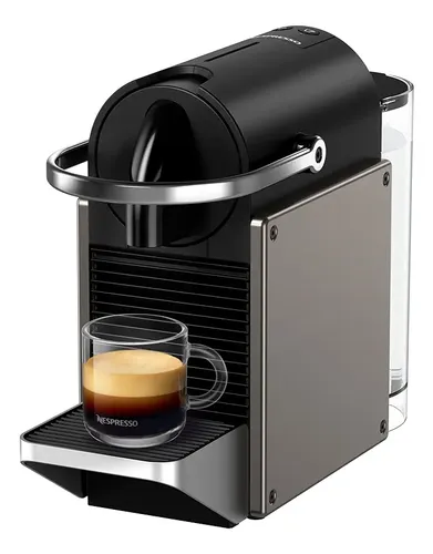 Cafeteira Nespresso Pixie Redesign Titânio Cor Cinza