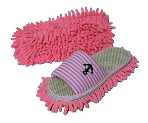 Friendly House Women's Microfiber Floor Cleaning Mop Slipper