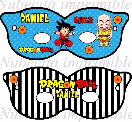 Kit Imprimible 3x1 Dragon Ball