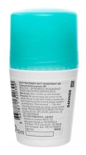 Imagem 2 de 5 de Desodorante Roll On Antitranspirante 48h Vichy 50ml