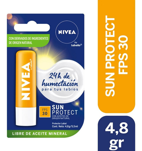 Nivea Protector Labial Sun Protect Fps30 4,8gr
