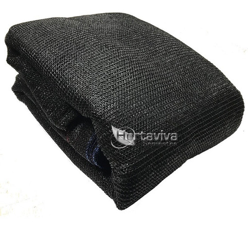 Tela Sombrite Preta 50% - 10 Metros X 10 Metros