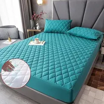 Comprar Protector Impermeable Para Colchón Acolchonado Queen Size