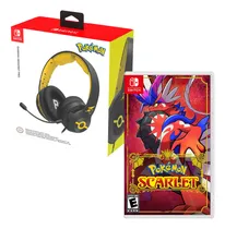 Comprar Audifono Gamer Pro Pokemon Pikachu Cool + Pokemon Scarlet