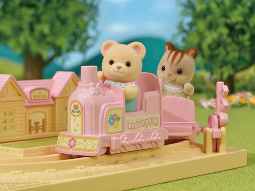 Sylvanian Families Set Baby Tren Cho Cho Calico Critters .