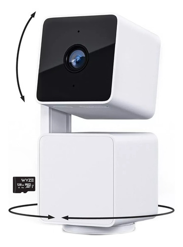 Camara Wyze Cam Pan V3 Full Hd 1080p Alexa + 128gb Microsd