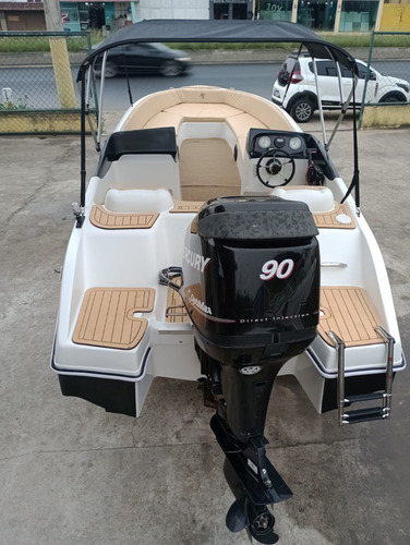 Lancha 18 Pés Rs 180 Com Motor Mercury 100 Hp 4 Tempos 0km