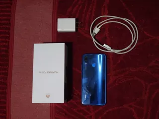 Celular Huawei P20 Lite 32 Gb Azul 4 Gb Ram Movistar M/sin
