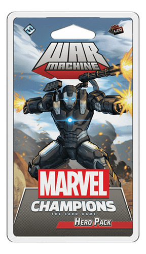 Juego Marvel Champions: Pack De Héroe Máquina De Guerra
