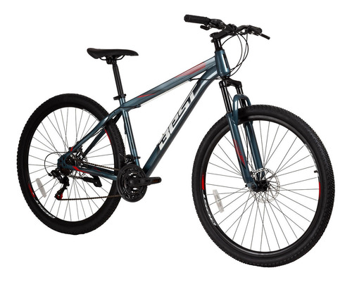 Imagen 2 de 5 de Bicicleta Best Stork Susp. Aro 29 21v Acero Disco Mecanico