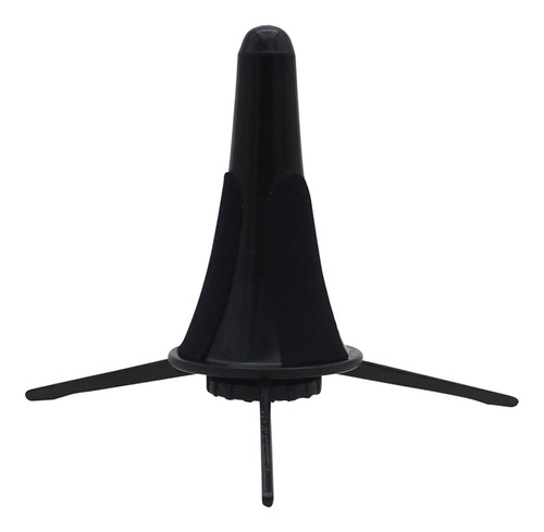 Soporte Plegable Para Clarinete De Plástico Negro Con 3 Pata