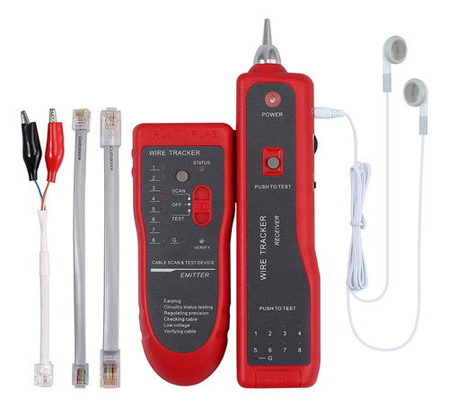 Comprobador De Cables De Red Teléfono Jw-360 Tester Buscador