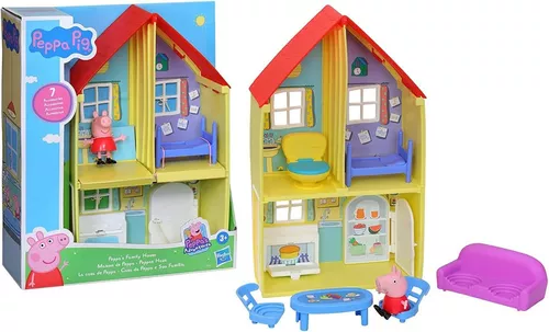 Playset Infantil Casa Da Peppa E Sua Família F2167 Hasbro