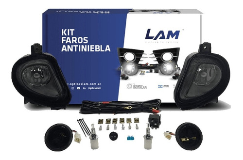 Kit Faros Auxiliares Chevrolet Corsa 2000 Al 2009 Lam