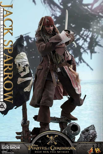 Jack Sparrow Pirates Of The Caribean Disney Hot Toys