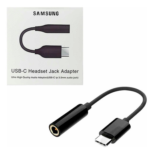 Adaptador De Audio Jack Tipo C/auxiliar Samsung Envío Gratis