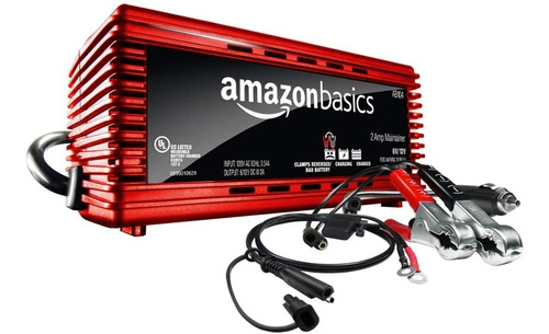 Cargador De Bateria Amazon Basics 12 Volt 2a, A Pedido!!