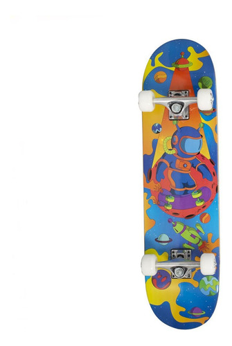 Skate completo Maple Montado Semiprofesional Astronaut Life Dreams