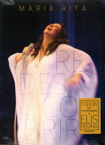 Dvd Maria Rita Redescobrir - Show Em Homenagem A Elis Regina