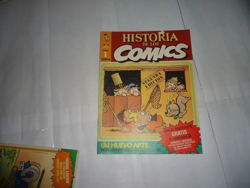 Lote 3 Numeros De Historia De Los Comics, N° 1, 2 Y 7 (Usado)