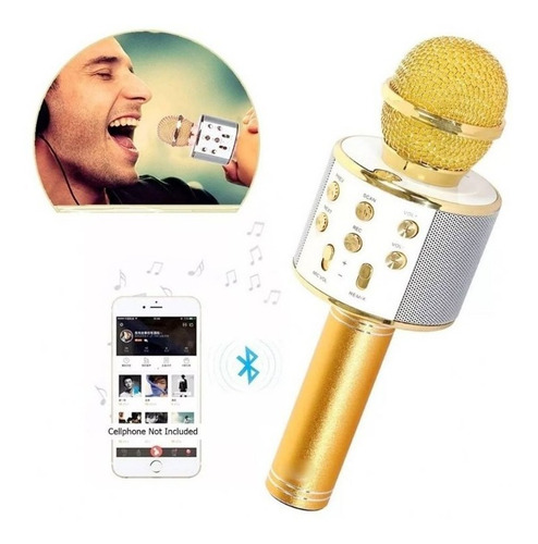 Microfono Karaoke Recargable Usb-  Inalambrico