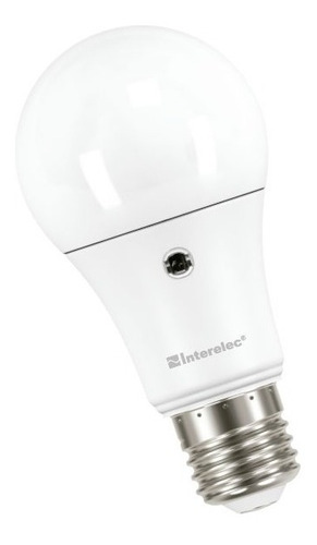 Lámpara Led Sensor Luz Dia Noche Fotocelula Interelec 10w