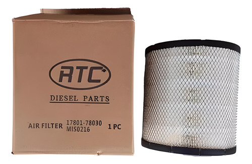 Filtro De Aire Rtc Para Toyota Dyna 4.0 Y 4.6