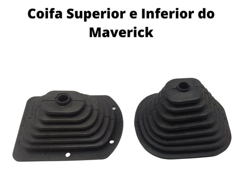 Coifa Superior E Inferior Console Cambio Ford Maverick Luxo
