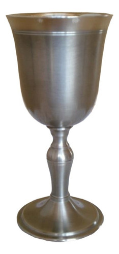 2 Cálices Taça Clássico Para Vinho Tinto Em Estanho Elegante