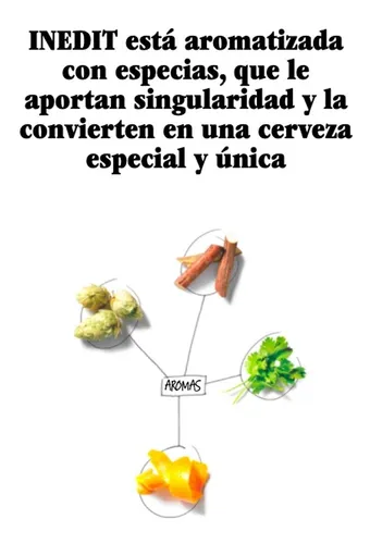 Cerveza Estrella Damm Inedit 330 Ml Pack X4 Porrones