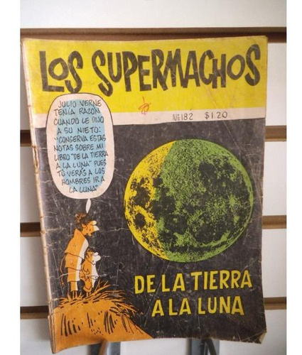 Comic Los Supermachos 182 Editorial Posada Vintage 