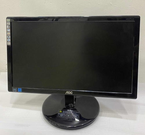 Monitor Aoc E2243fwk Led 21,5' - Full Hd - Vga/dvi