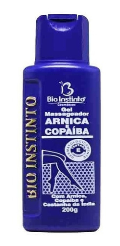 Gel Massageador Arnica E Copaíba Bio 200g