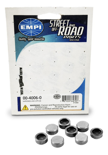 Jogo Lash Caps Importados Empi Ar 8mm Fusca Kombi 