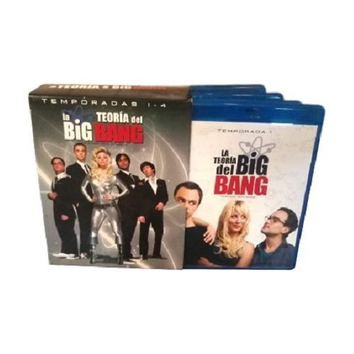 The Big Bang Theory Temporada 1-4 Nueva Blu-ray