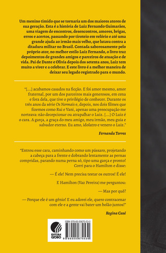 Eu sou uma série de 11 capítulos: A autobiografia, de Guimarães, Luiz Fernando. Editorial Globo Livros, capa mole em português, 2022