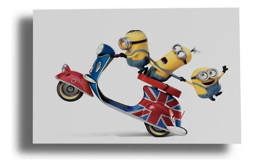comprar Cuadro Bob Kevin Minions 349 30x40 Lienzo Memoestampados