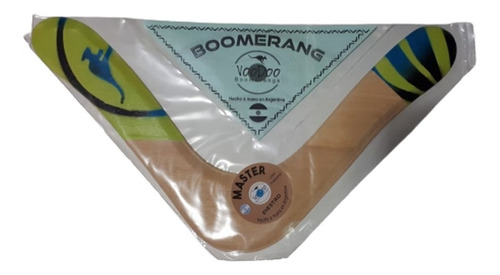 Boomerang De Madera Master Vooodoo Bumeran Vuelve Adultos