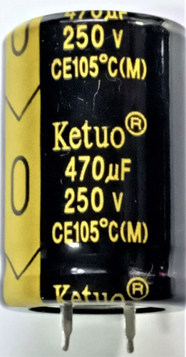 Capacitor Eletrolítico 470uf X 250v 105° Nippon
