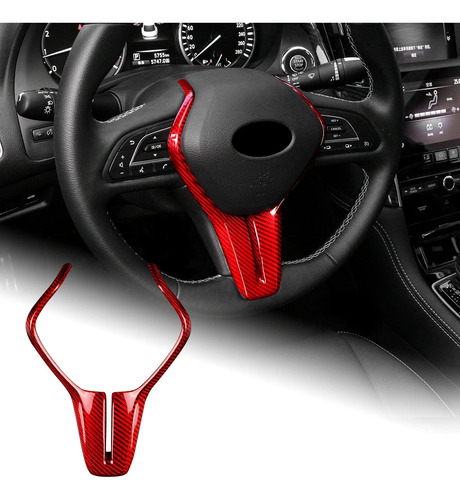 Adhesivo Decorativo Para Funda De Volante De Automóvil, Fibr