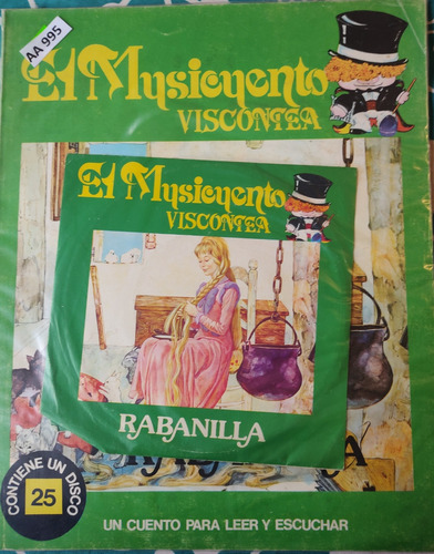 Vinilo Single Del Cuento Rabanilla Más Libro(aa995