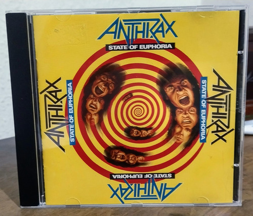 Cd - Anthrax - State Of Euphoria (made In Usa) (Usado)