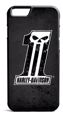Imagen 2 de 2 de Protector Para iPhone - Harley Davidson - Uno Logo
