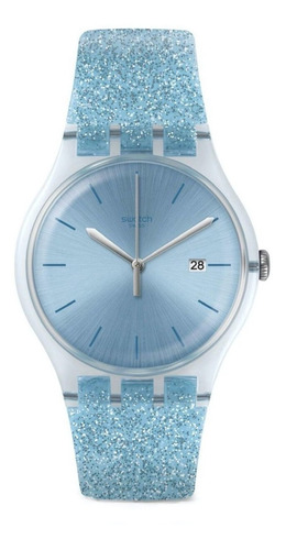 Reloj Swatch Suos400 Glittersky Envio Gratis Watch Fan 