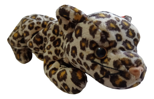 Leopardo Peluch Ty Beanie Baby Freckles Panthera Pardus 1996 Manchas