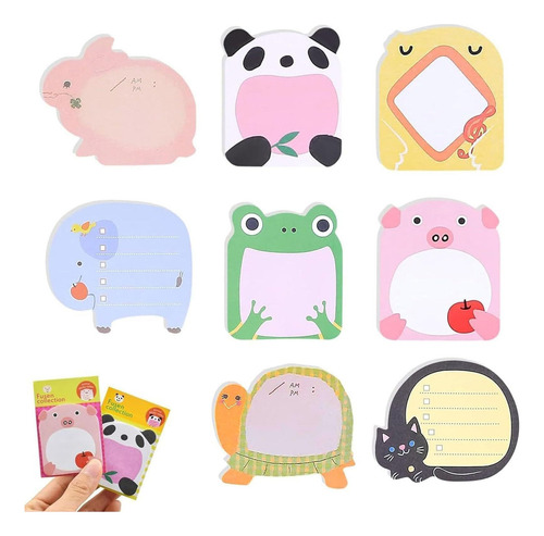 16 Bolsos Post It, Notas De Pegatinas Niños, Notas Adhesivas