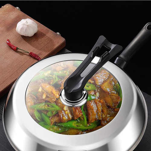 Tapa Para Olla De Sopa, Tapa Universal, Transparente, 32 Cm