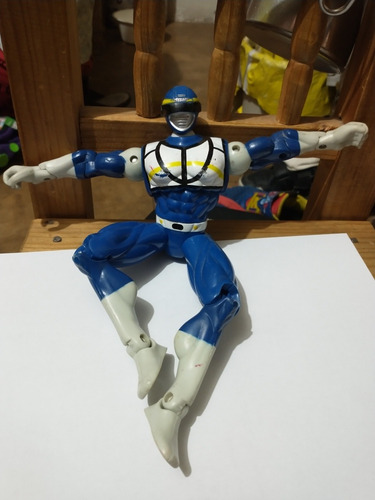Power Ranger Blue Space Bootleg 26cm (Usado)
