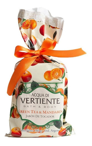 Jabon Vertinente X 180 Gs. Green Tea Mandarin C/bolsa